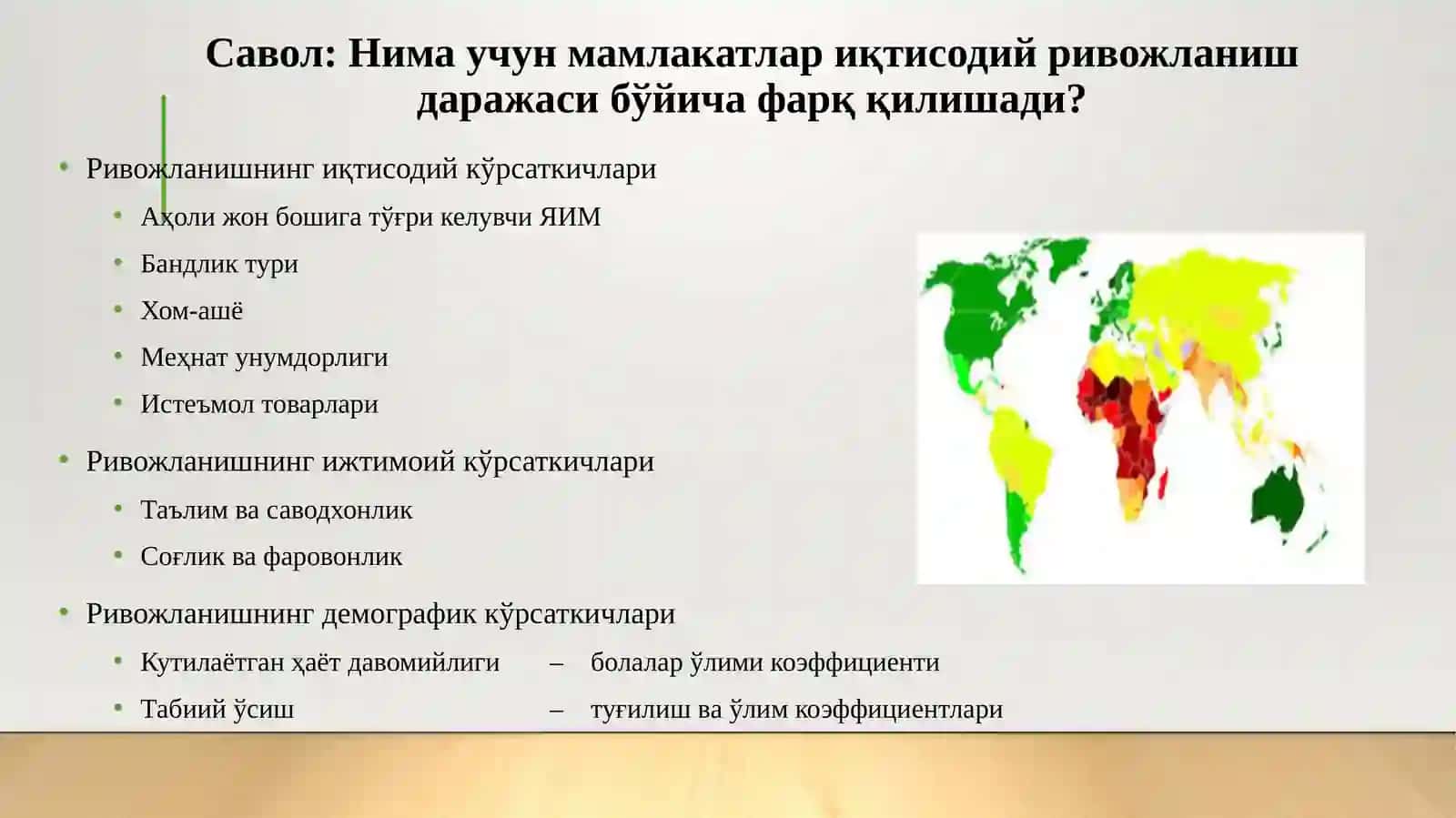 Жаҳон иқтисодиётининг марказлари 2