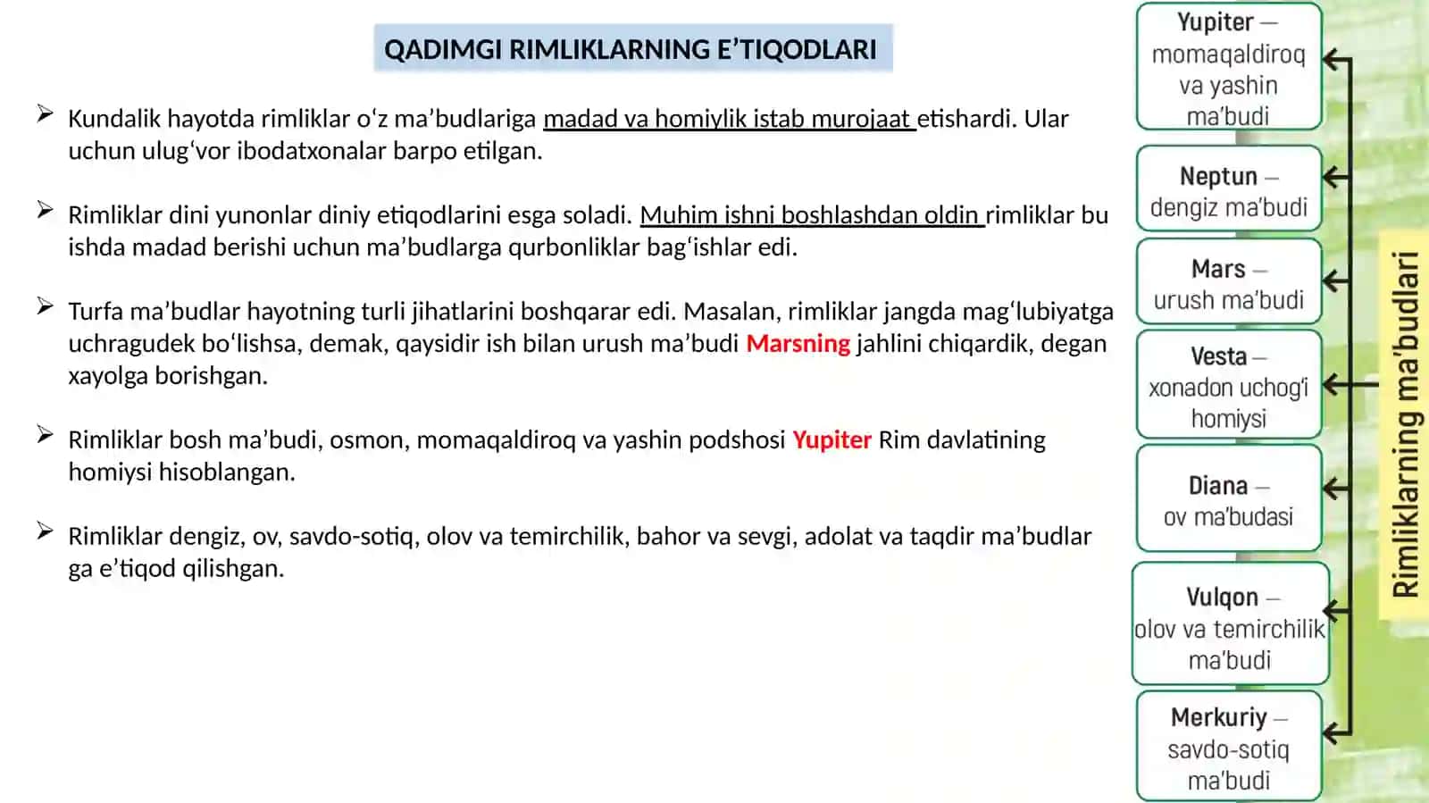 Rim respublikasida hayot 2