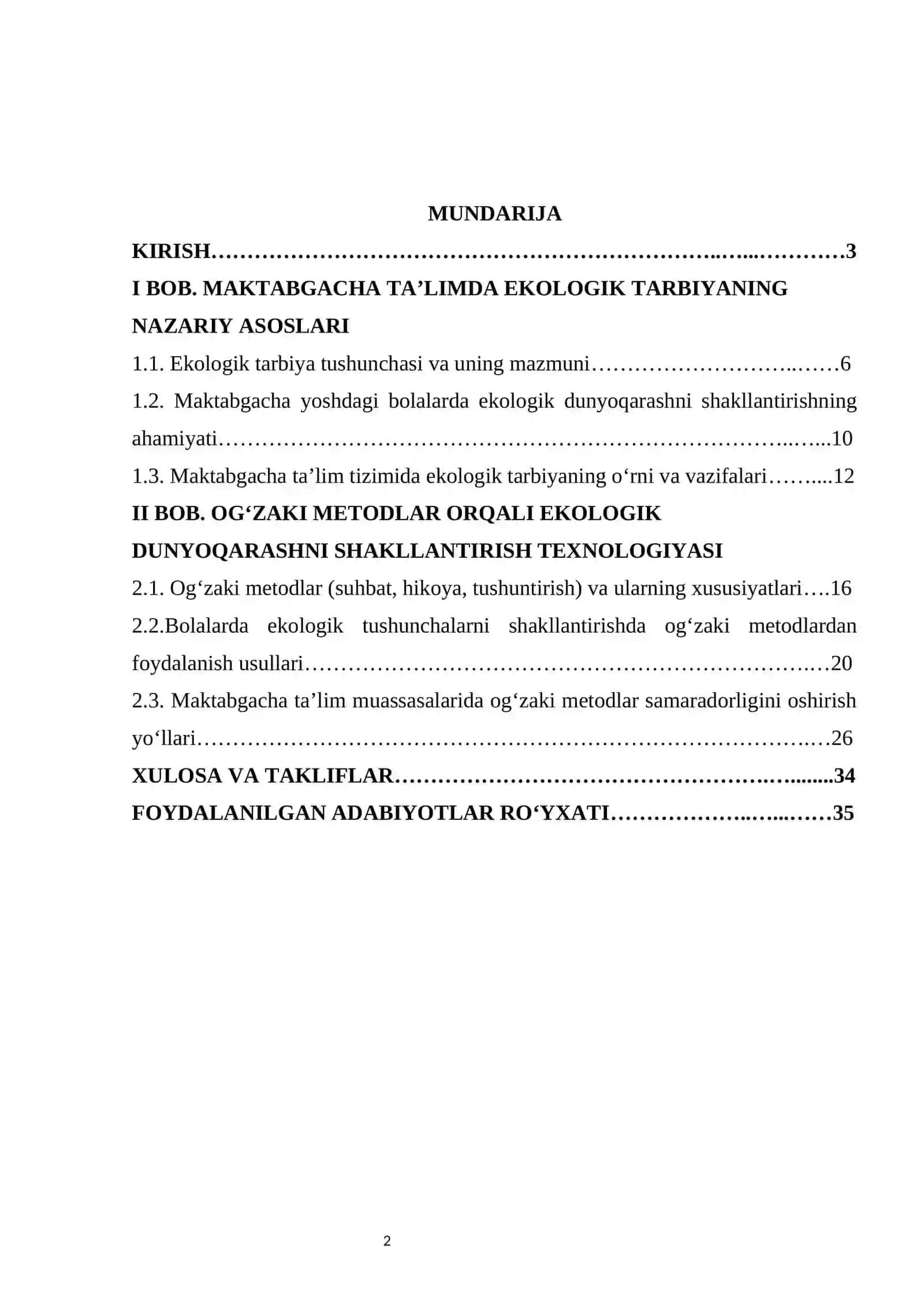 Ogʻzaki metodlar orqali bolalarda ekologik dunyoqarashni shakllantirish 2