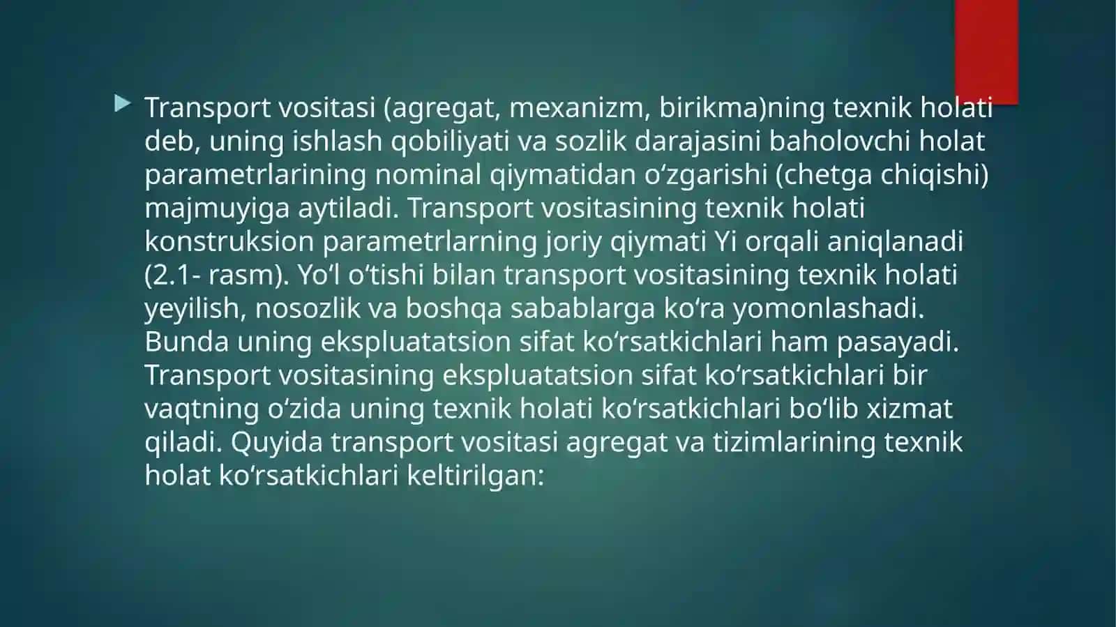 Ishonchlilikning kompleks ko’rsatkichlari 2