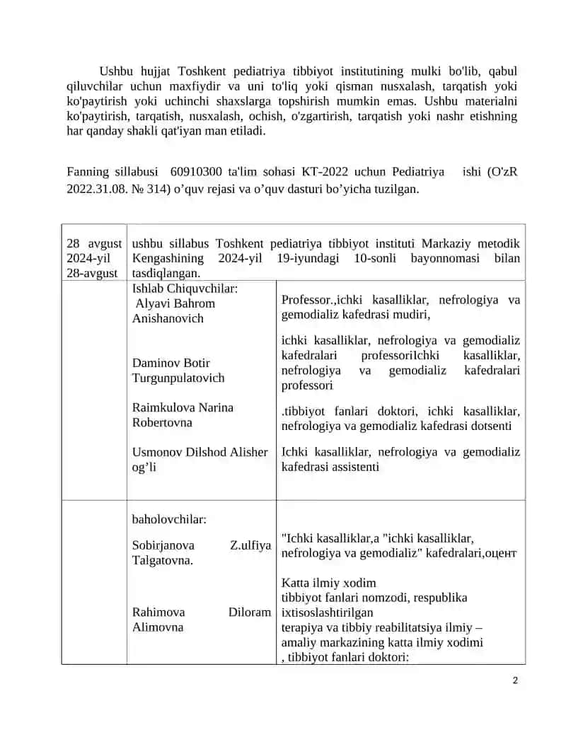 "ELEKTROKARDIOGRAFIYA ASOSLARI" 2