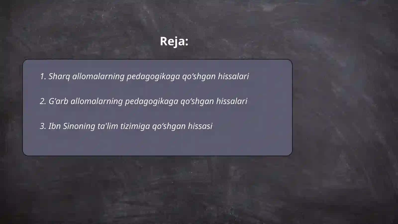 Beshta sharq va beshta gʻarb allomalarning kreativ pedagogikaga qoʻshgan hissalari 2
