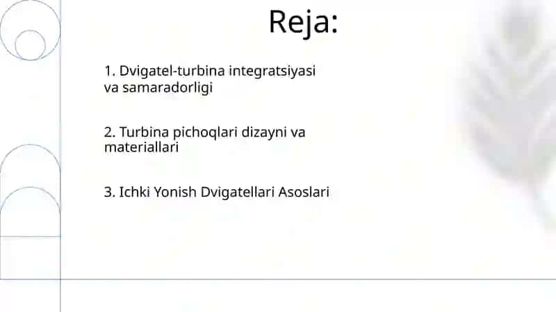 Ichki Yonish Dvigatellari 2