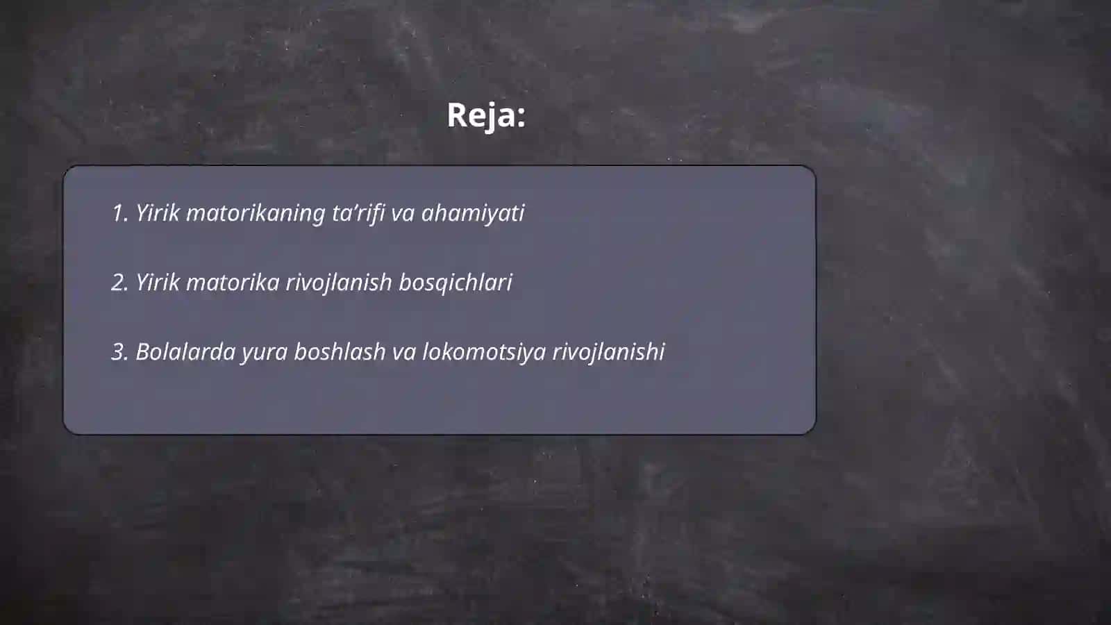 Yirik matorika 2