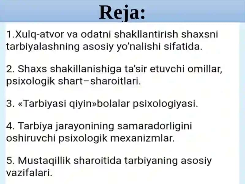 Tarbiyapsixologiyasi 2