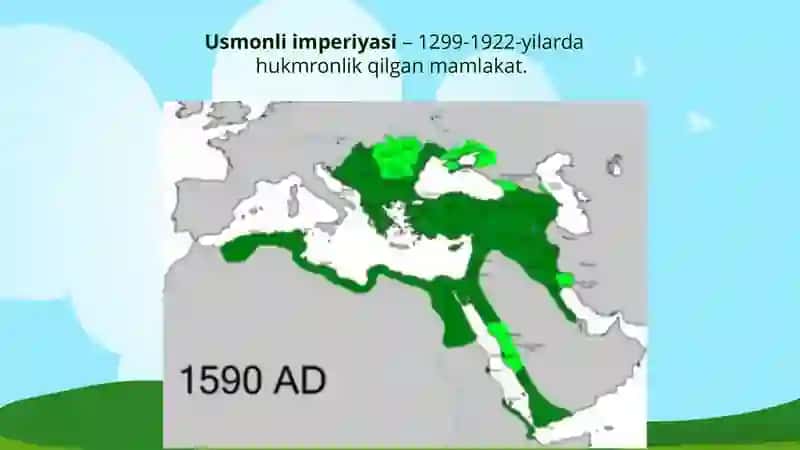 Usmonli turklar davlati (9-sinf Jahon tarixi (2024) 18-mavzusi 2