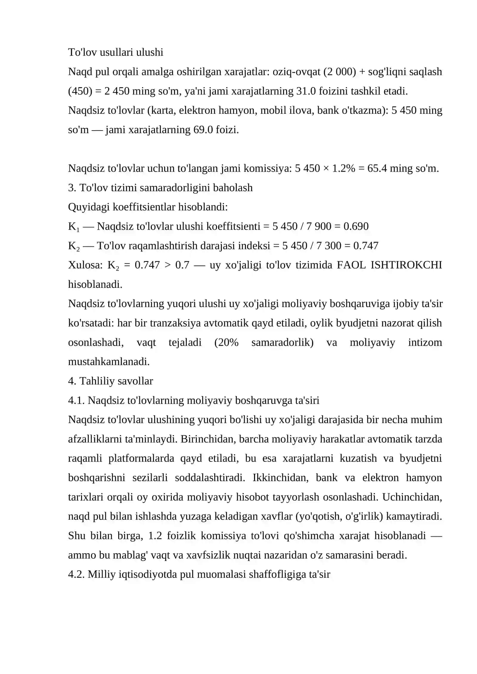 MOLIYAVIY TAHLIL HISOBOTI 2