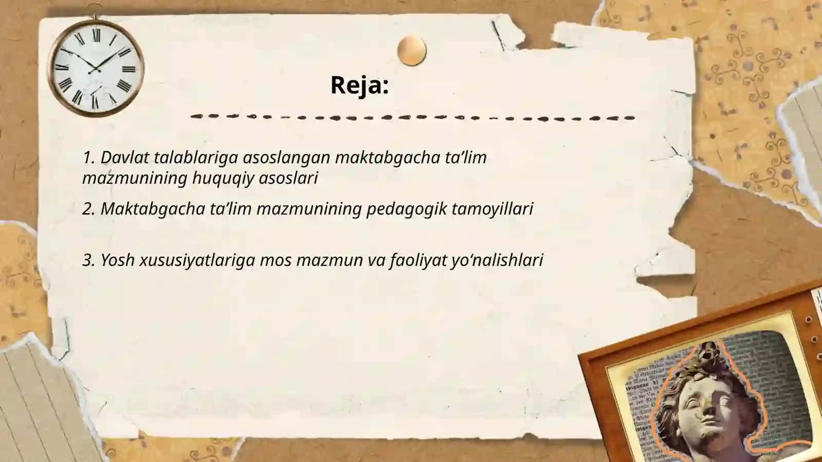 Davlat talablarida maktabgacha ta'tlim tarbiyaning mazmuni 2