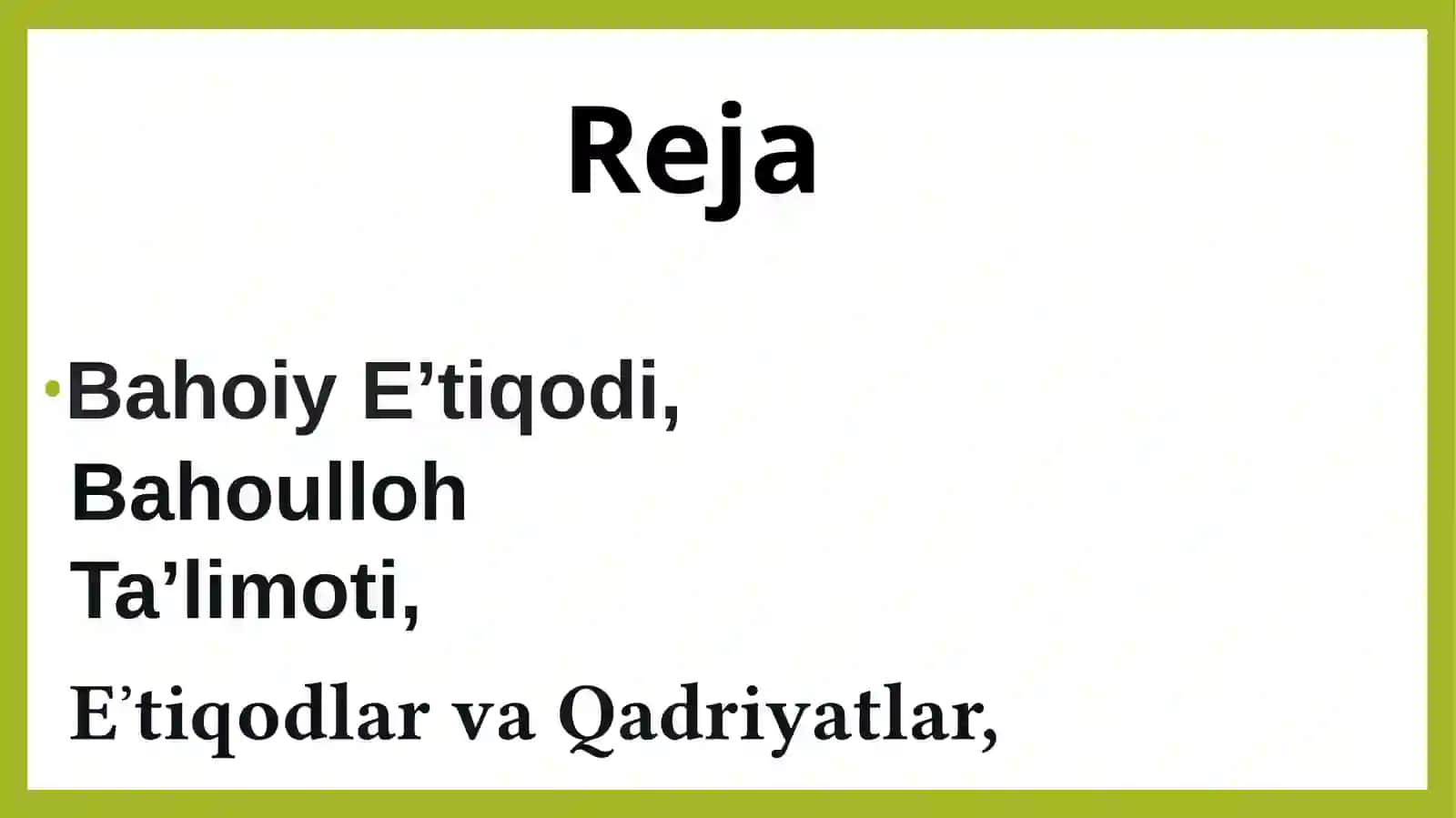 Bahoiylik 2