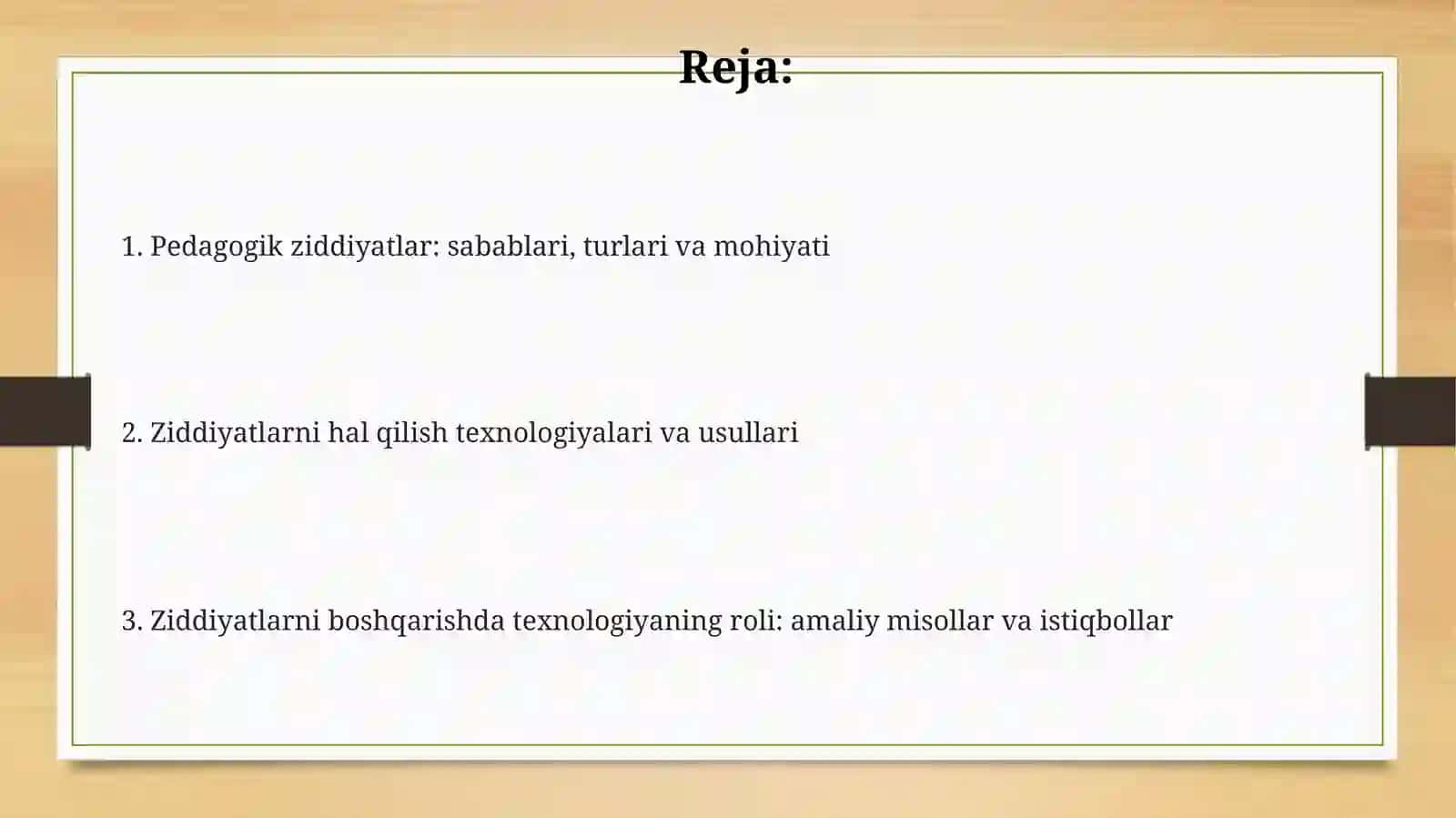 Pedagogik ziddiyatlar: sabablari, turlari va mohiyati 2