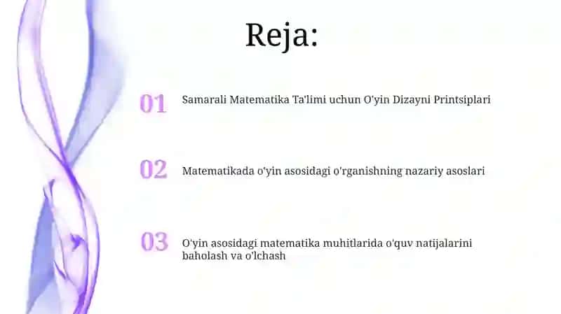 Samarali Matematika Ta'limi uchun O'yin Dizayni Printsiplari 2
