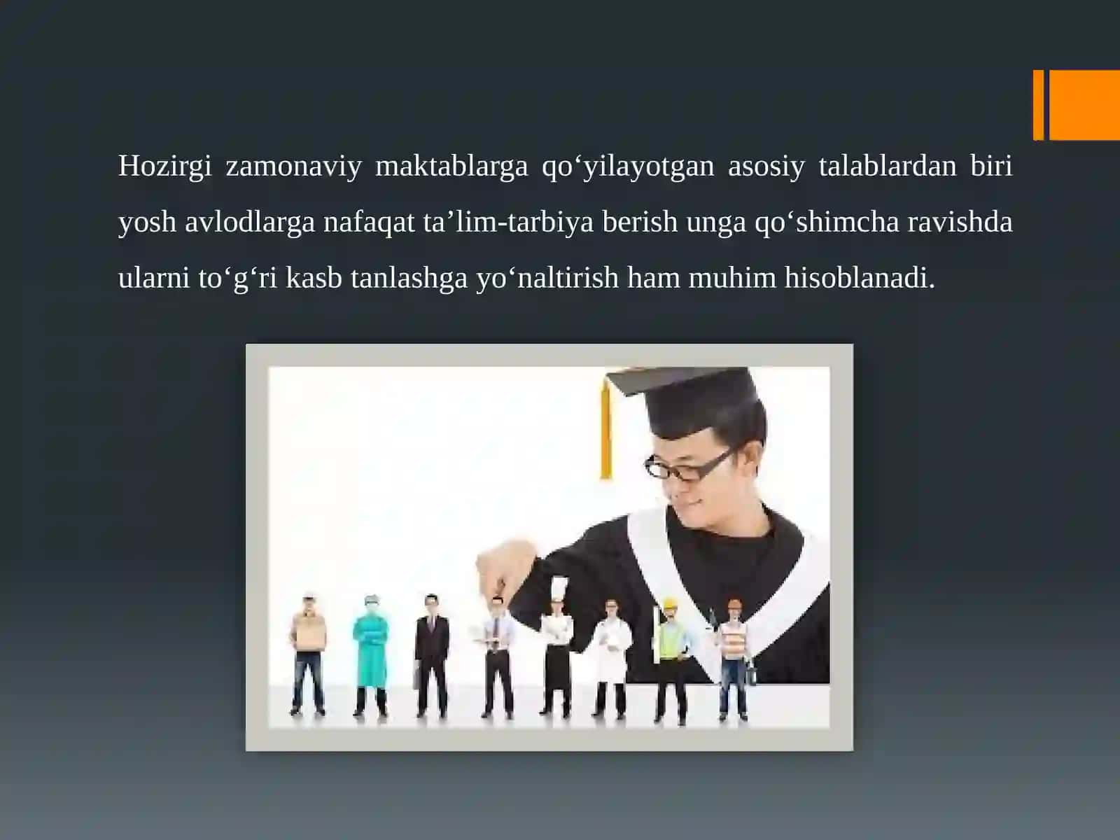 Kasbga bo’lgan muhabbat axloq va burchlarning axloqiy tushunchalari 2
