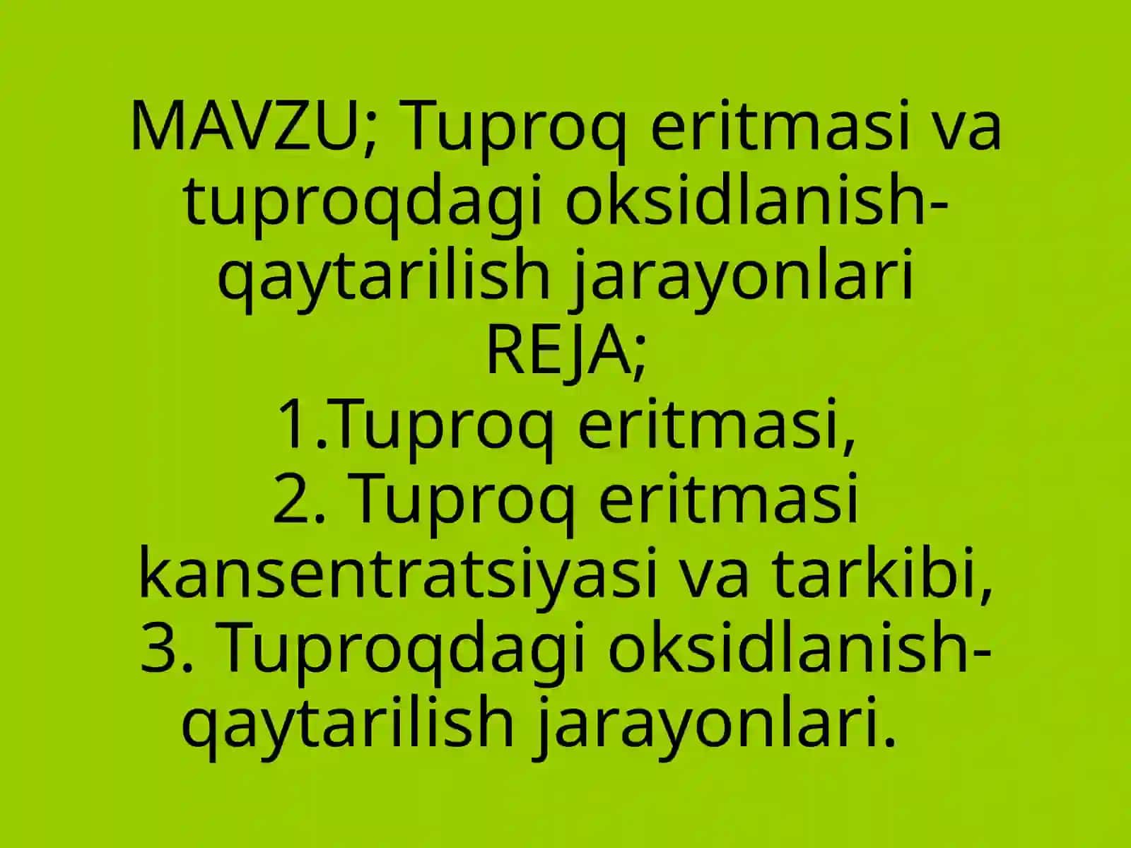 Tuproqeritmasi 2