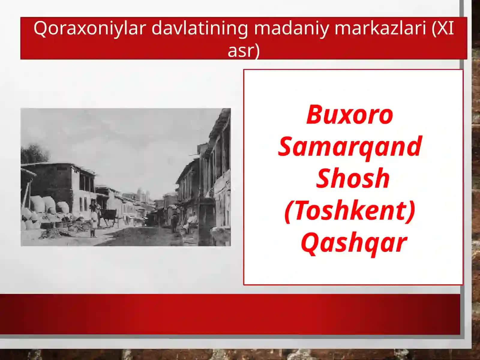 11-sinf Adabiyot dars ishlanma. Mahmud Qoshg'ariy hayoti va ijodi. Devonu lug'otit-turk asari 2