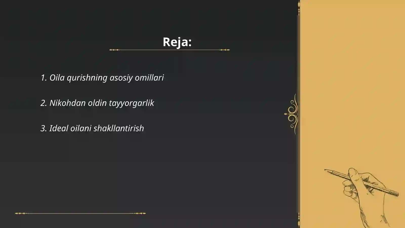 A.Fitratning "Oila Asari" dagi oila qurish tartiblari va farzand tarbiyasiga oid g'oyalar 2