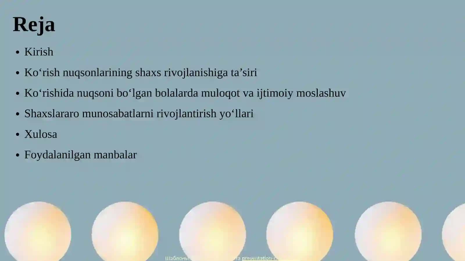 Ko‘rish nuqsonlarida shaxs va shaxslararo munosabat 2