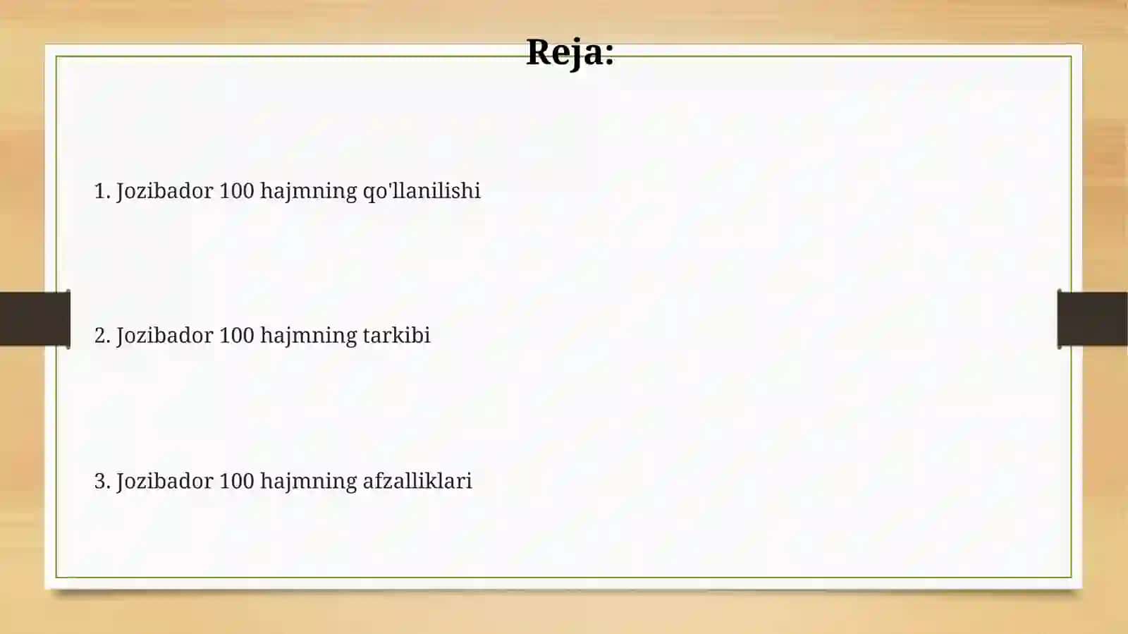 Jozibador 100 jildlikning jilolari 2