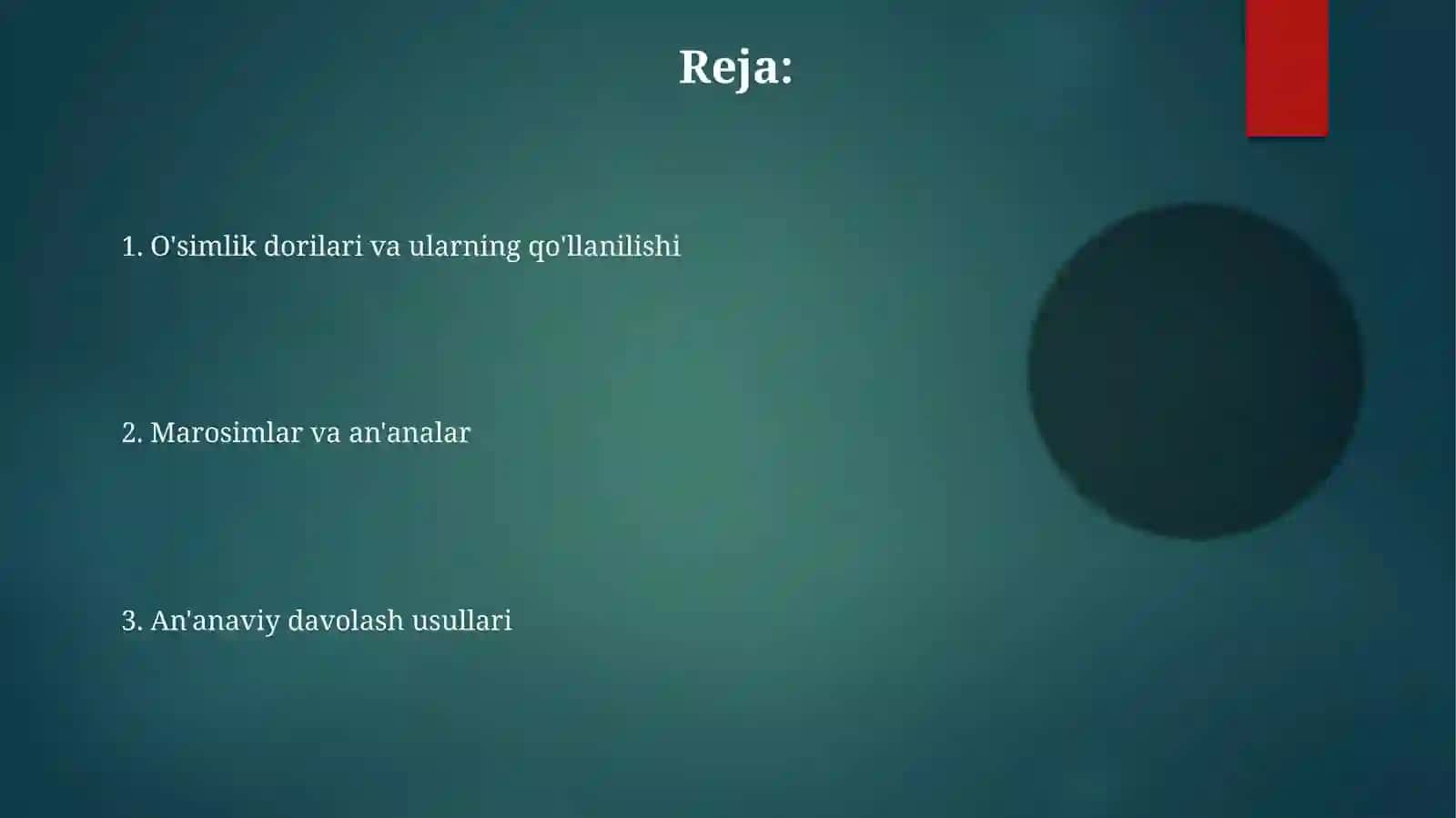 O'simlik dorilari va ularning qo'llanilishi 2