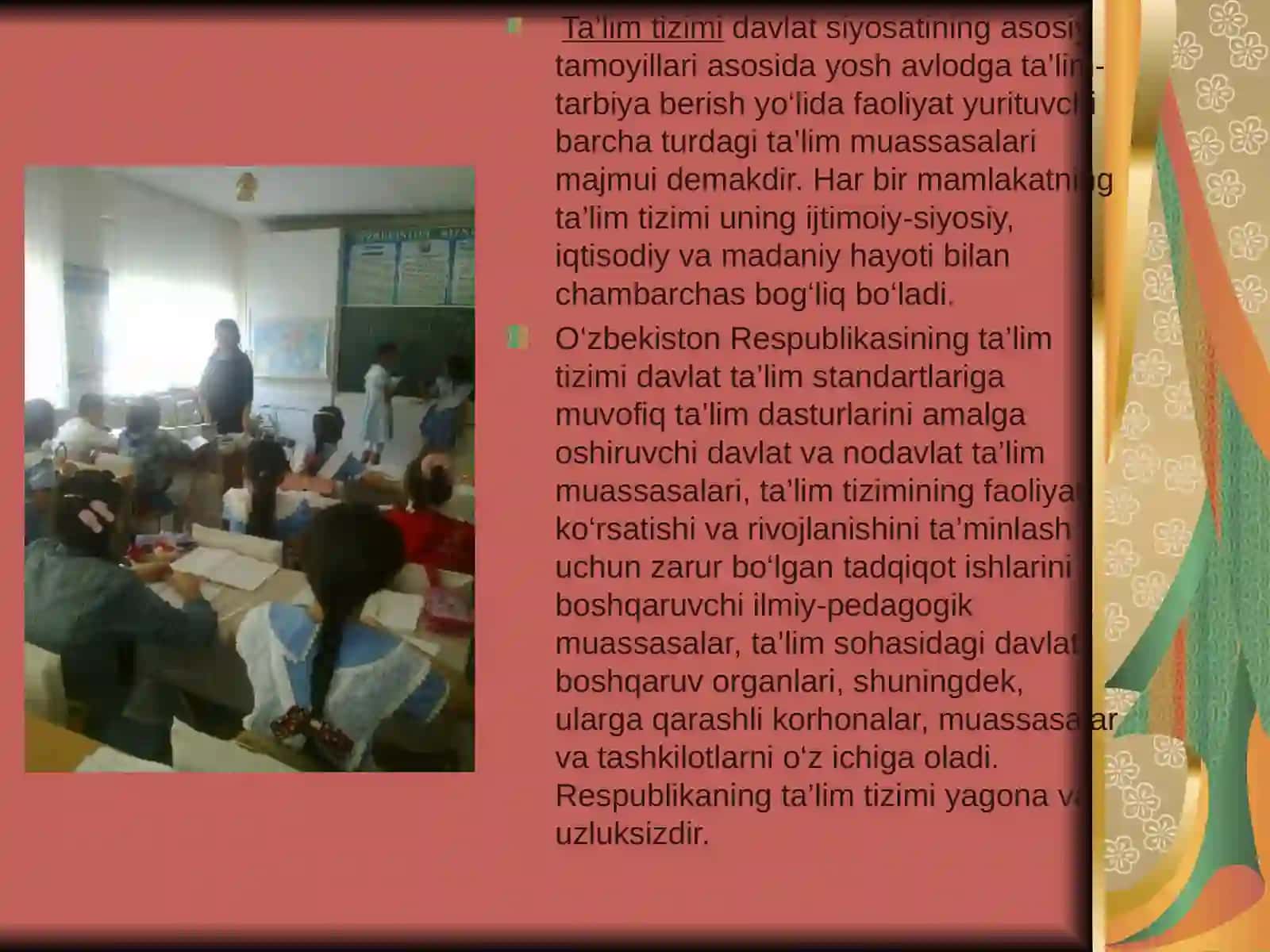 Ta’lim turlari 2