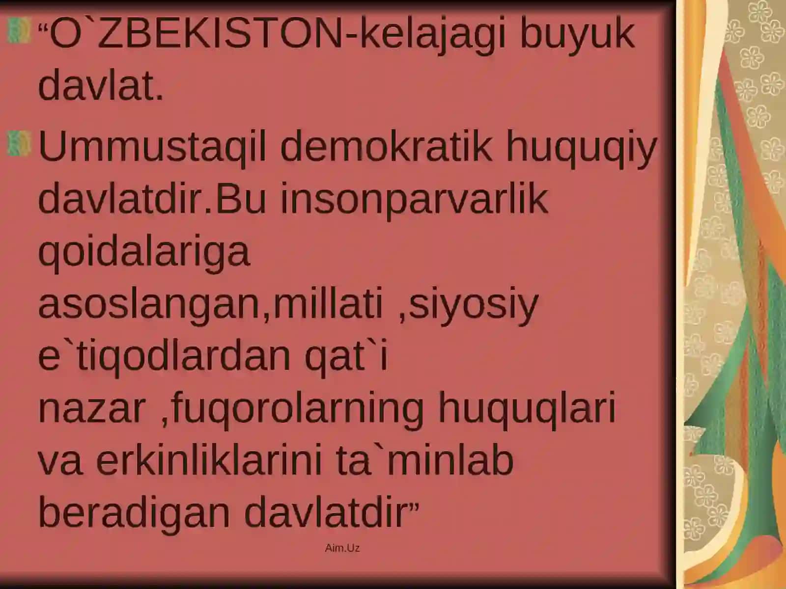 O`zbekistonda ta`lim tizimi va pedagogika fani rivoji 2