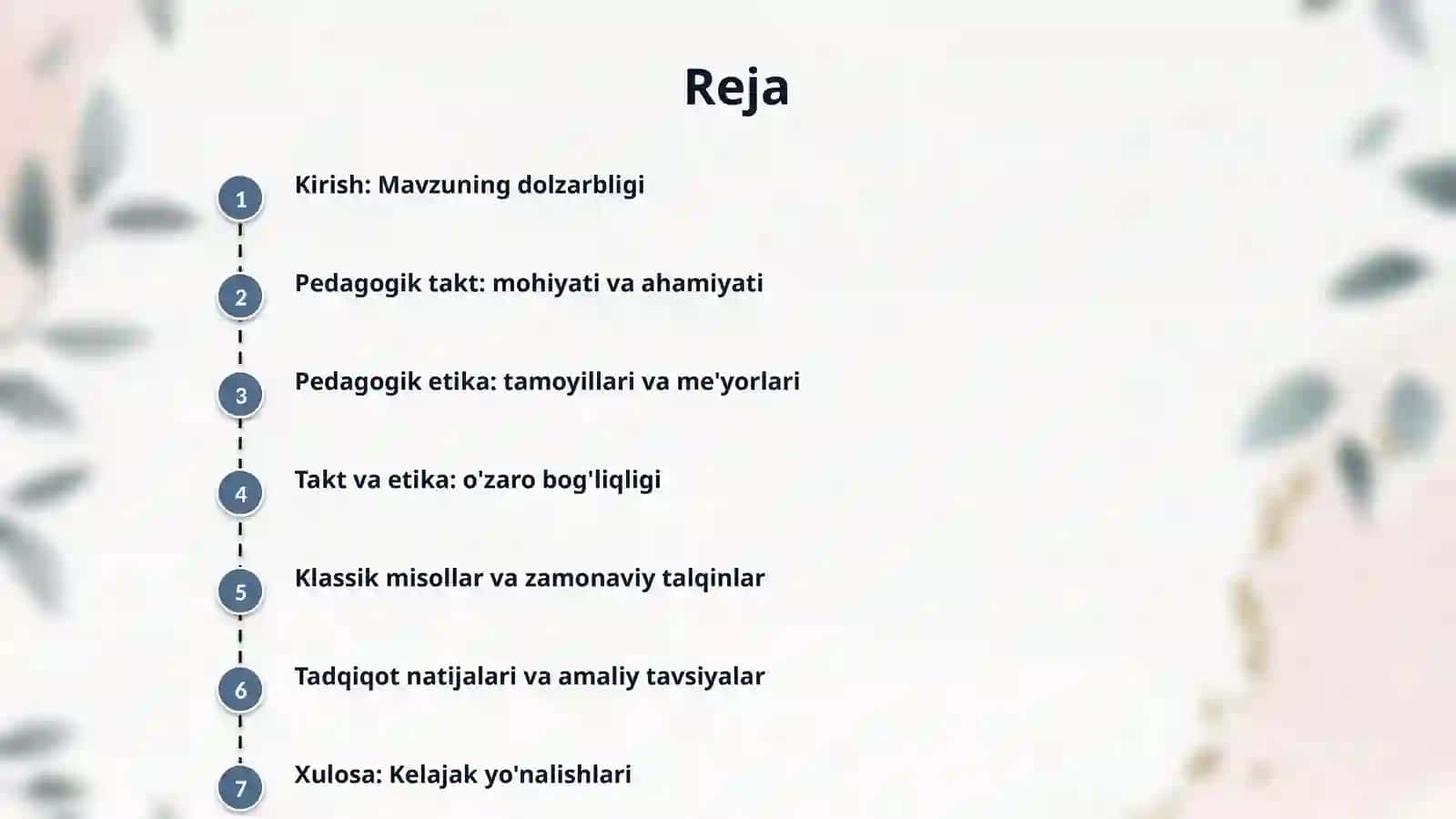 Pedagogik takt va pedagogik etika 2