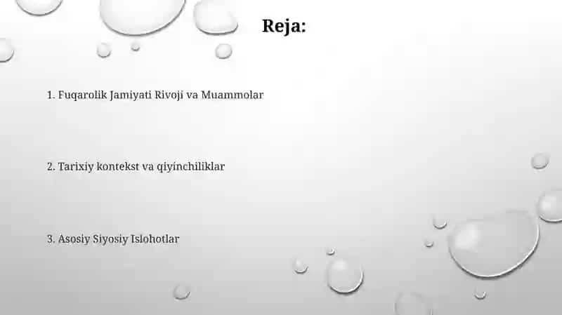 O'zbekistonda Demokratik, Fuqarolik Jamiyati Asoslarining Shakllanishi 2