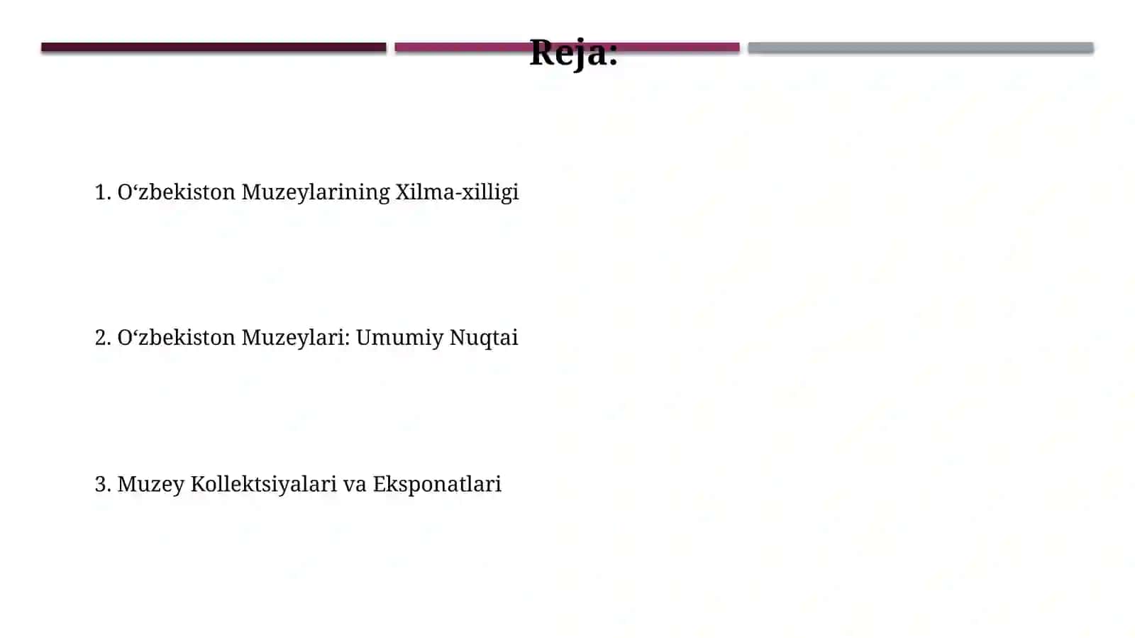 O’zbekiston muzeylari 2