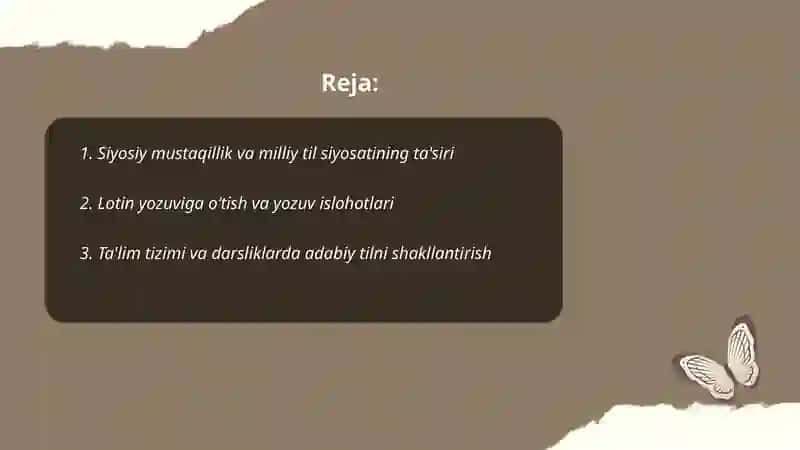 Hozirgi oʻzbek adabiy tili taraqqiyotini belgilovchi omillar 2