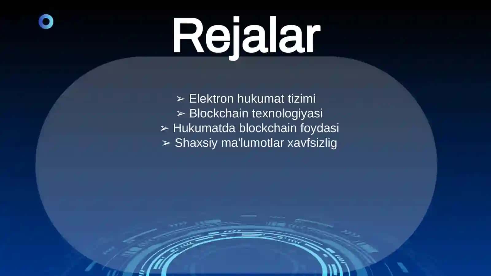 Elektron Hukumat Tizimida Blockchain Texnologiyalaridan Foy 2