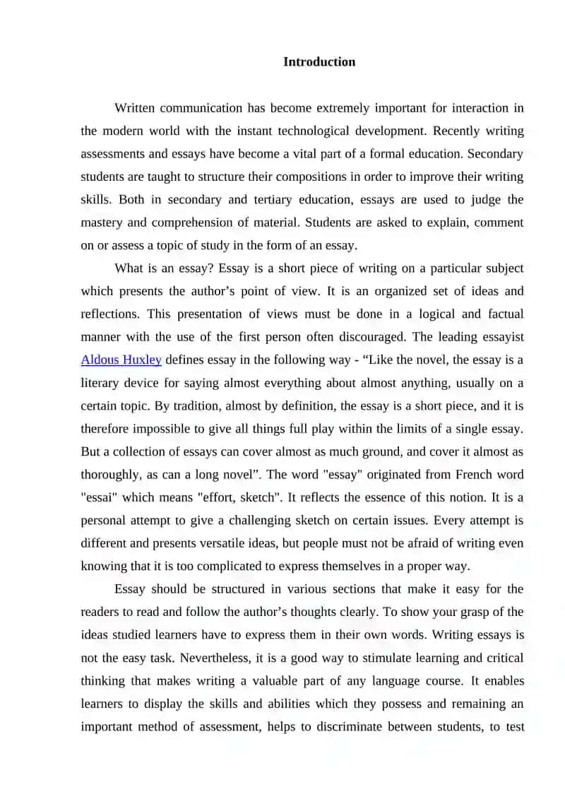 Teaching Writing Essays 2