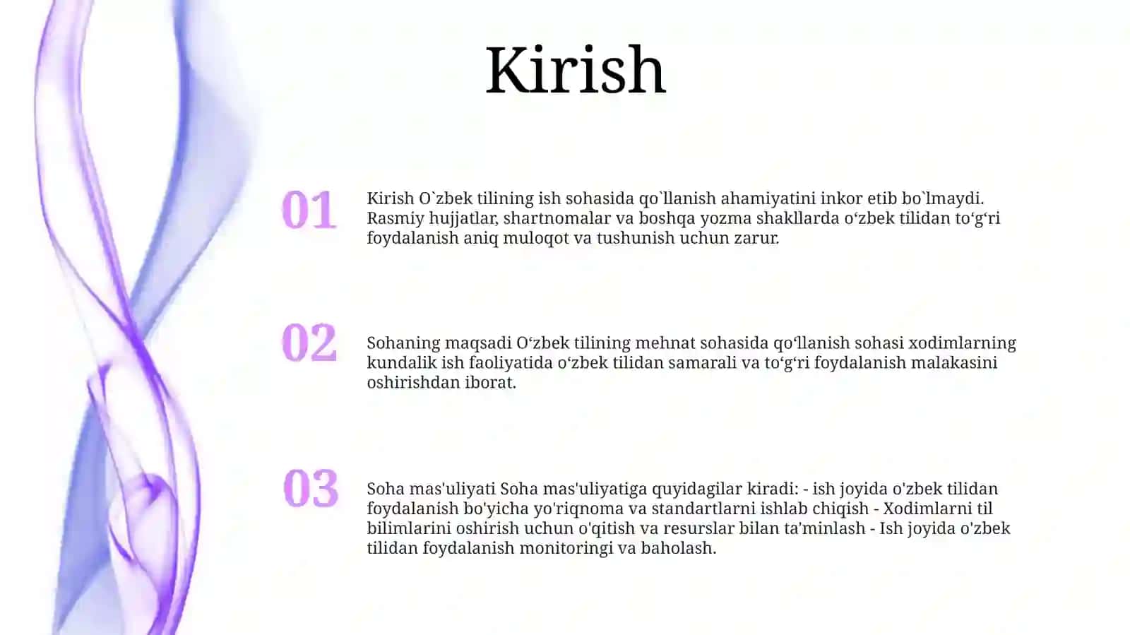Davlat Tilida Ish Yuritish Sohasining MaqsadiVaVazifalari 2