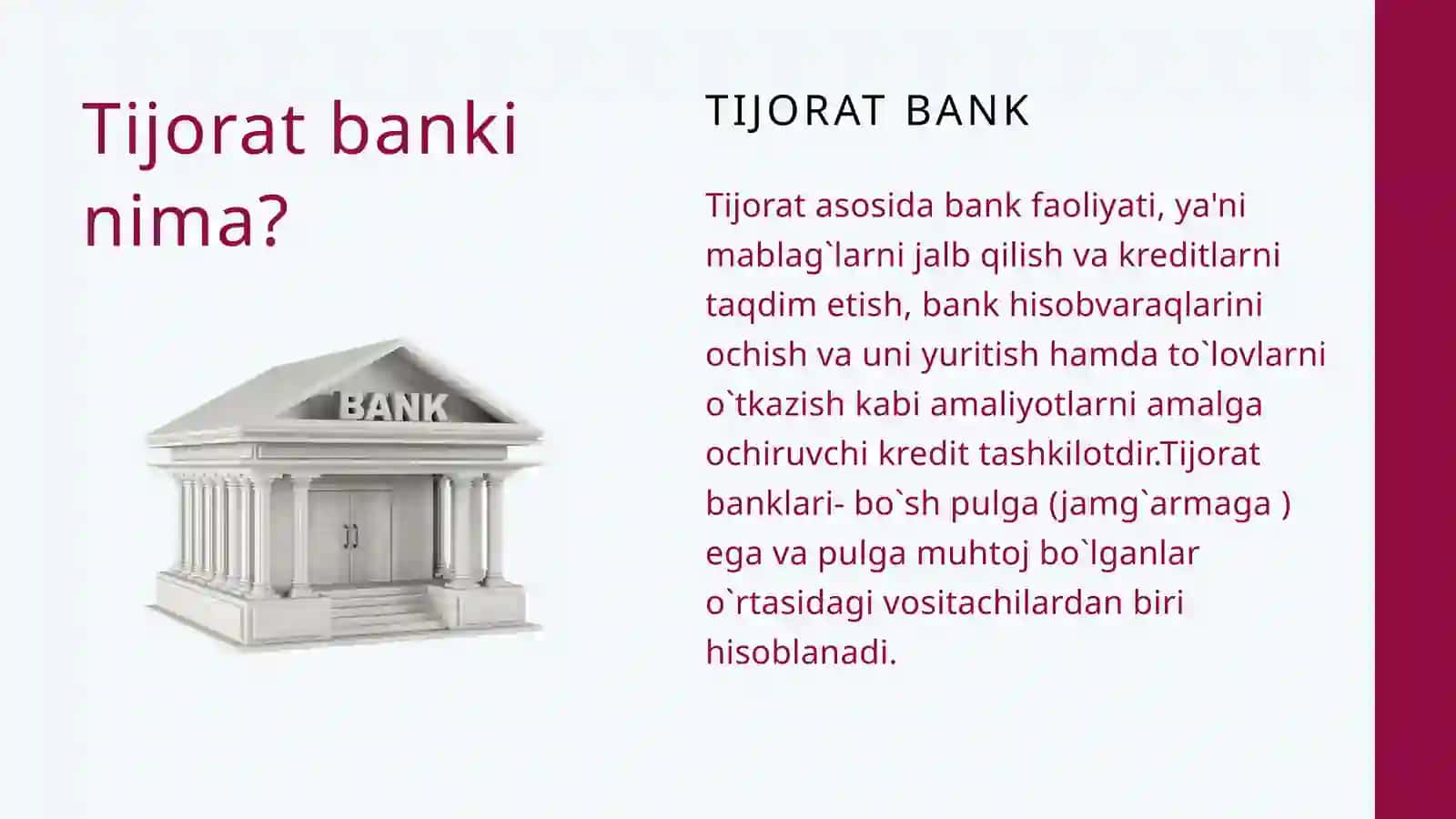 TIJORAT BANKLARI 2