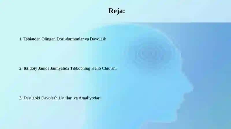 Tibbiyotning ibtidoiy jamoa tizmida kelib chiqishi 2