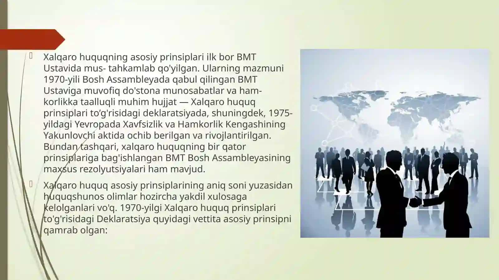 XALQARO HUQUQNING ASOSIY PRINSIPLARI 2