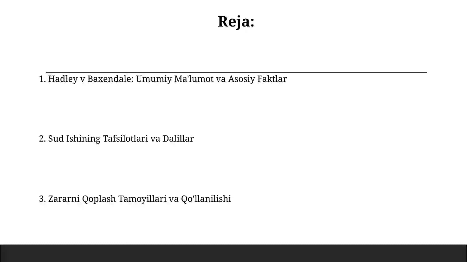 Hadley v Baxendale (1854) 2