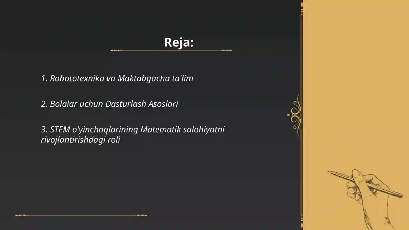 Robototexnika va Maktabgacha ta'lim 2