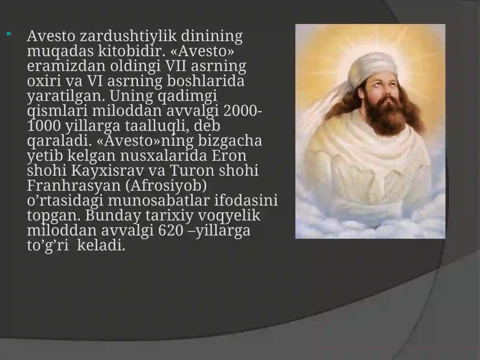 “AVESTO” -  Ta`limiy axloqiy asar 2