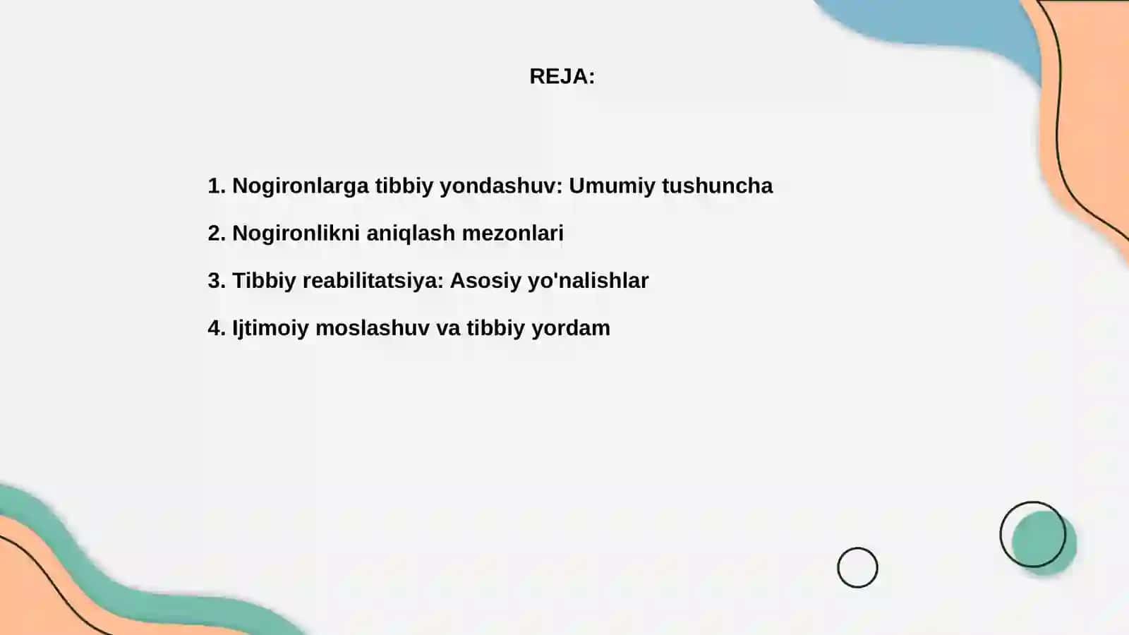 Nogironlarga tibbiy yondashuv 2