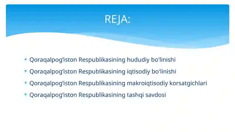 Qoraqalpog`iston Respublikasi 2