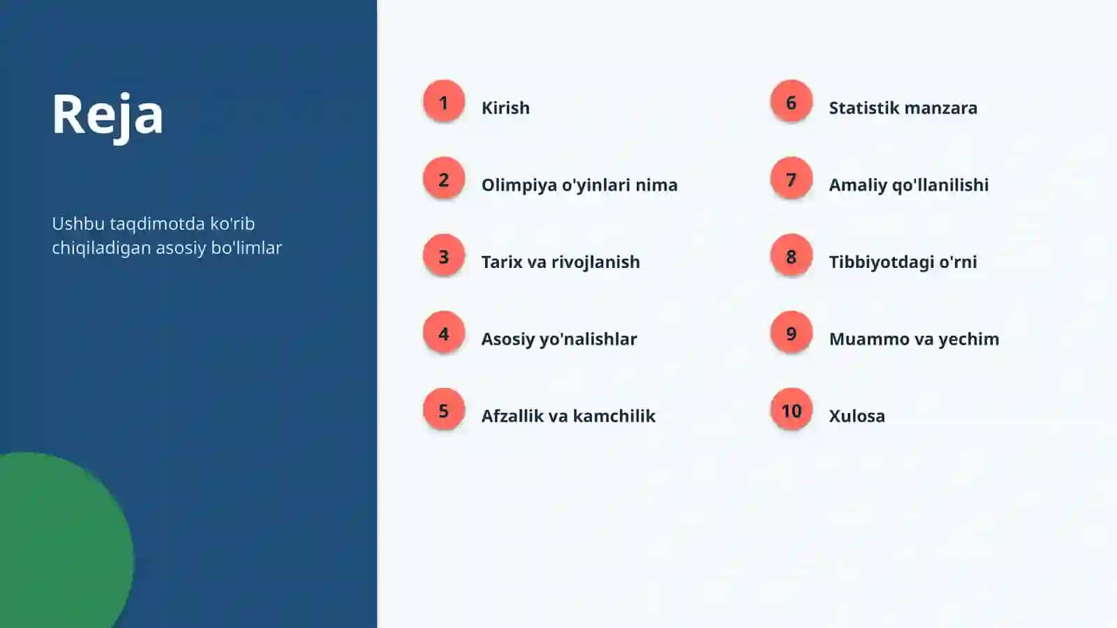 Tibbiyotda Olimpiya O'yinlari 2