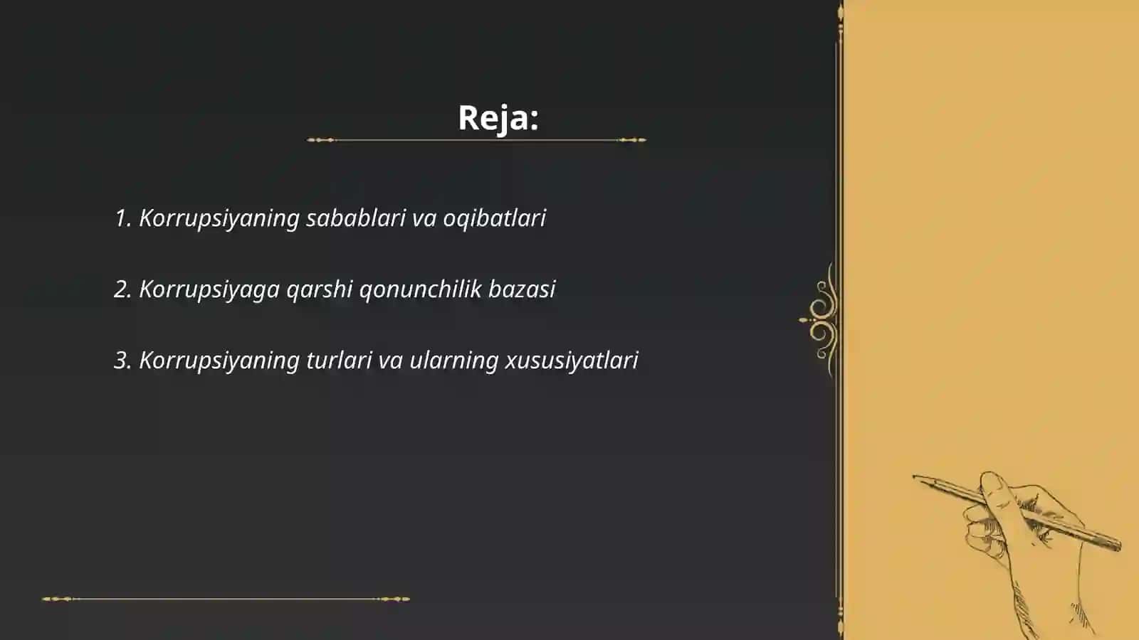 Korrupsiya va unga qarshi kurashish mexanizmi 2