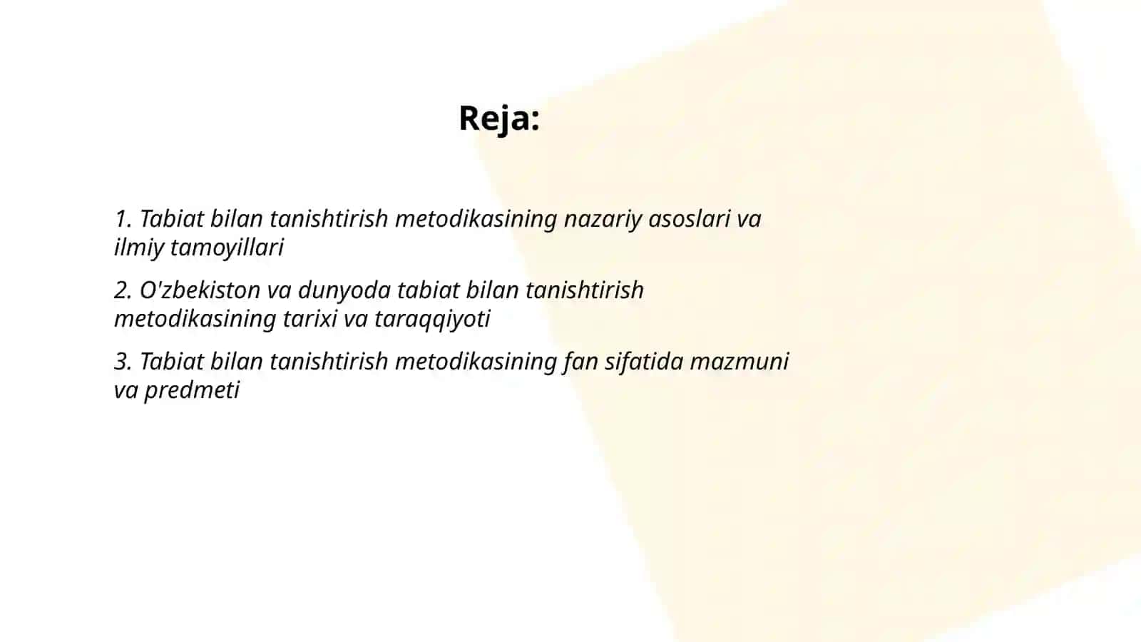 Tabiat bilan tanishtirish metodikasining fan sifatida shakllanishi 2