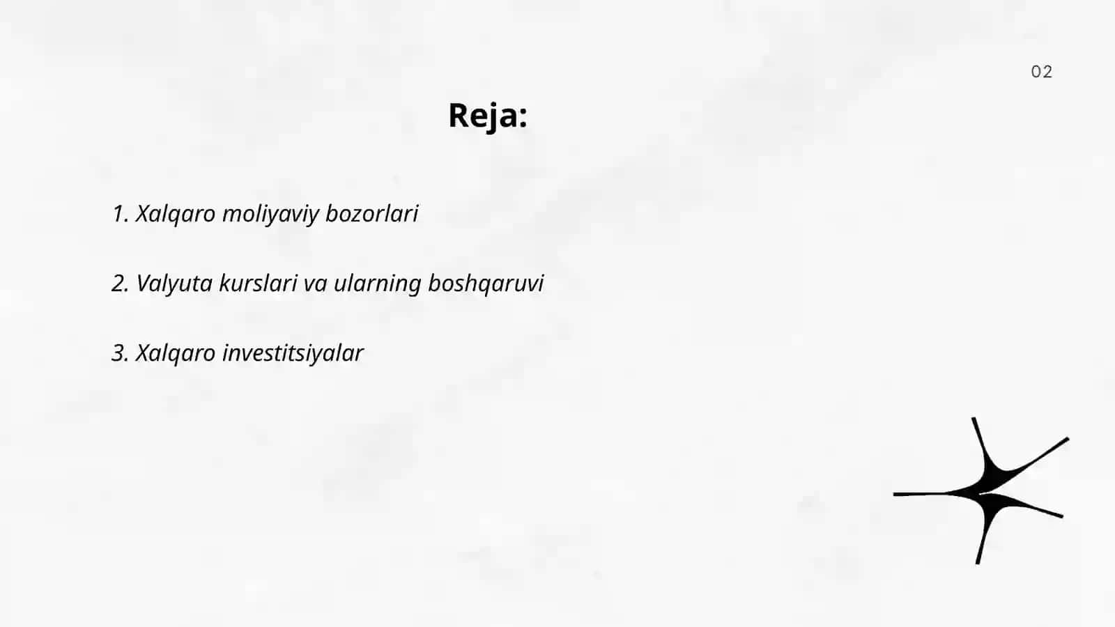 Xalqaro Moliya 2