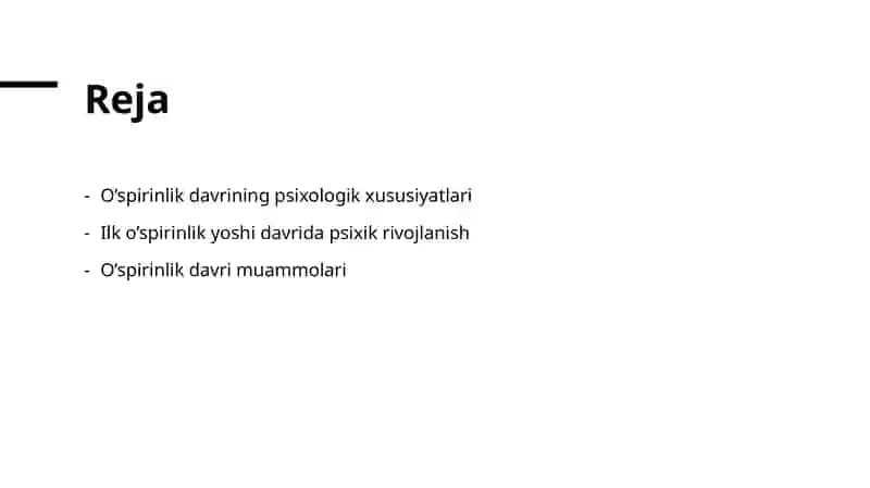 O’spirinlik davri kirizislari 2