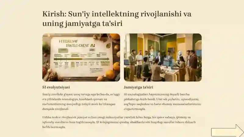 Sun'iy intellektning hozirgi kundagi oʻrni: Keng qamrovli tahlil 2