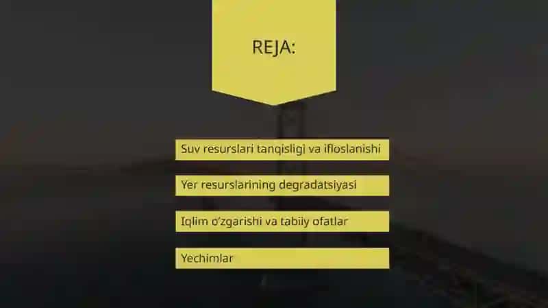 Tabiat va jamiyat o’rtasidagi munosabatlar keskinlashishining ekologik oqibatlari 2
