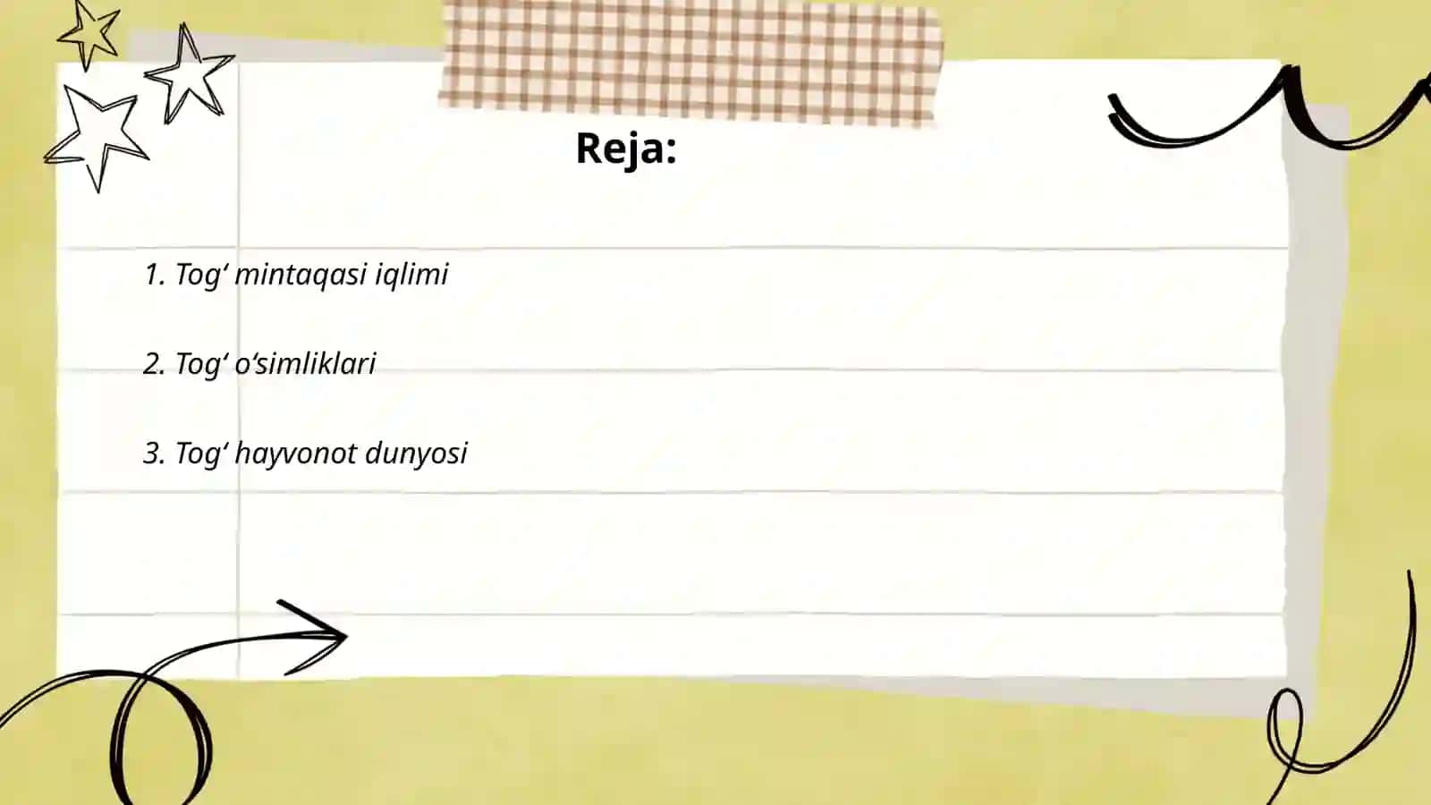 Togʻ mintaqasi ekosistemalari 2