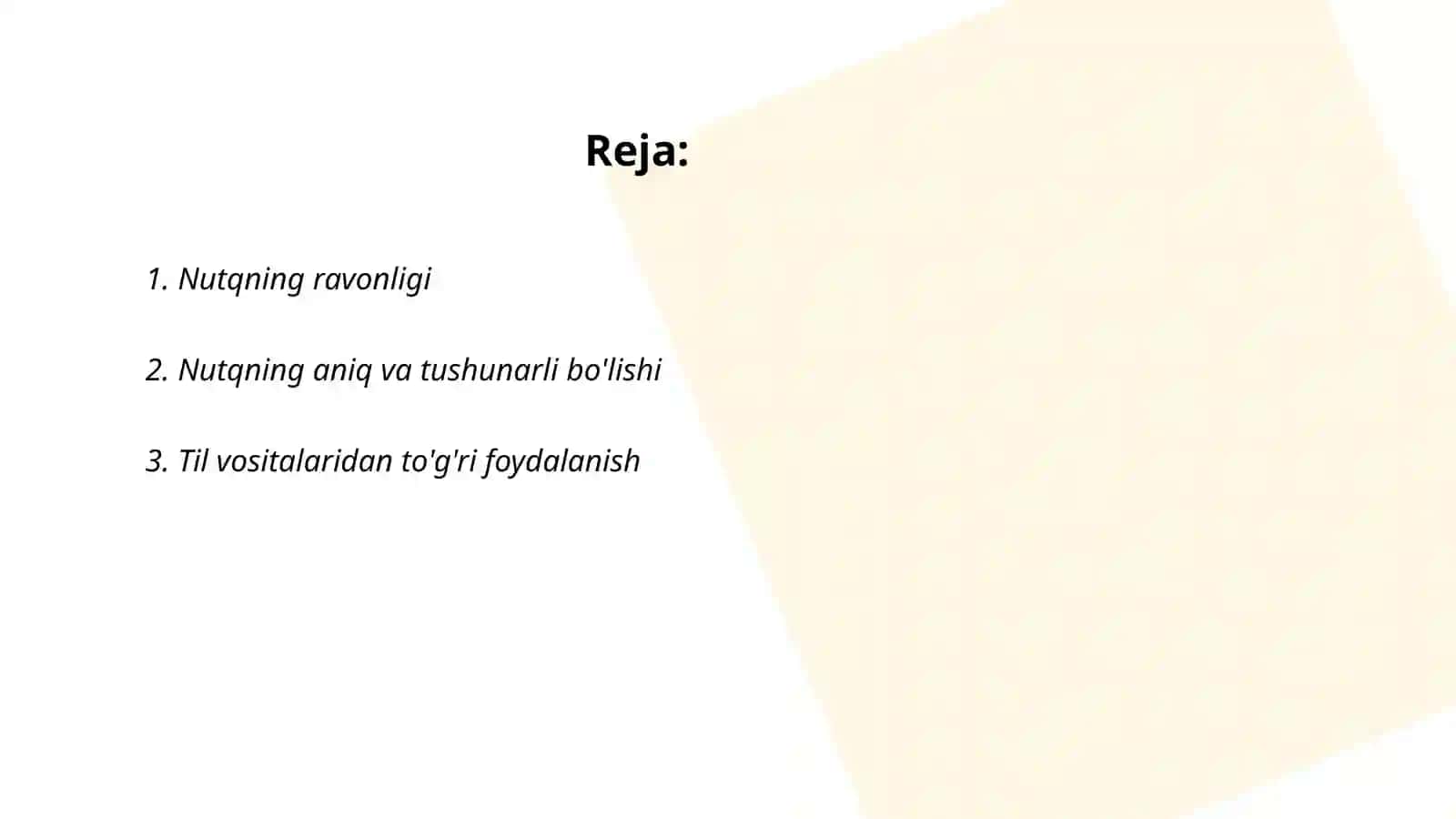 Nutqning ravonligi 2