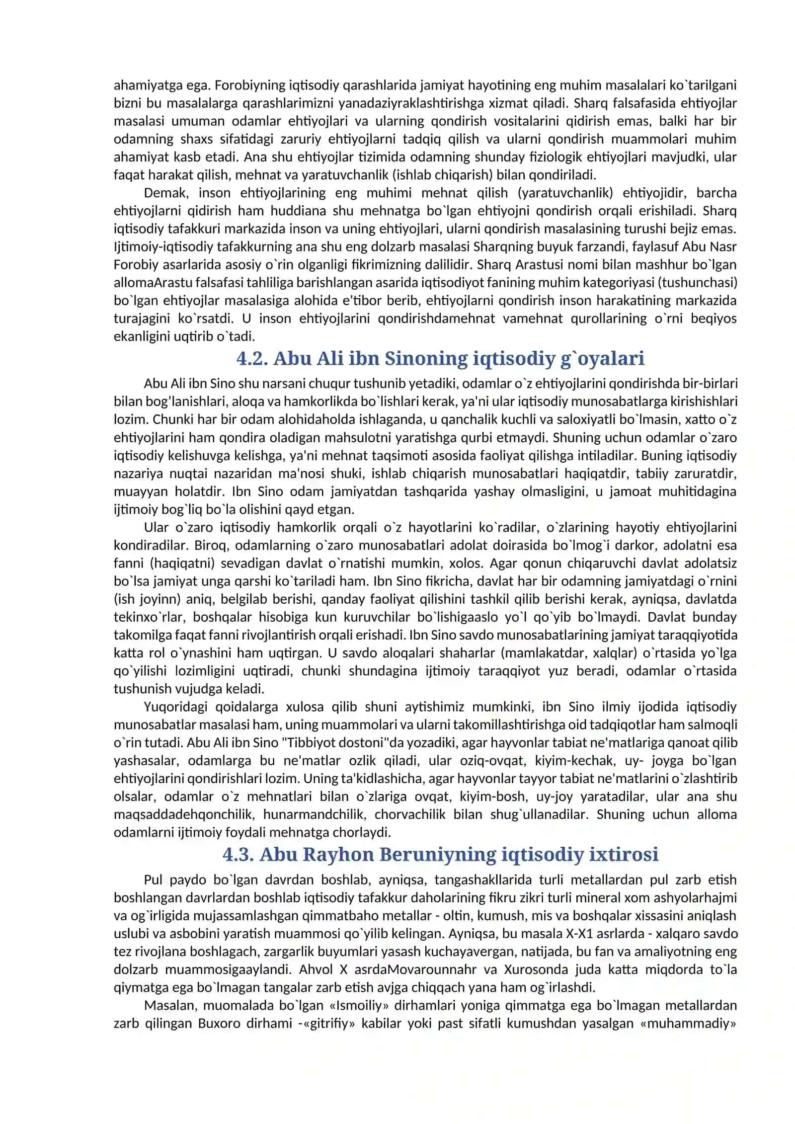 Аbu Nаsr Forobiyning iqtisodiy g`oyаlаri 2