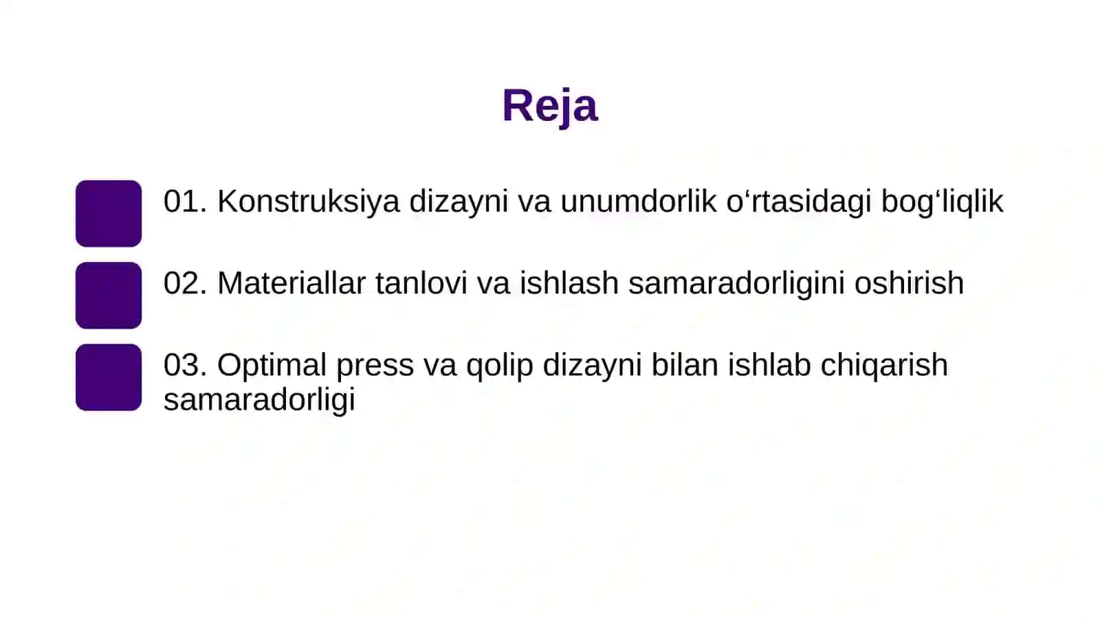 Konstruksiya dizayni va unumdorlik 2